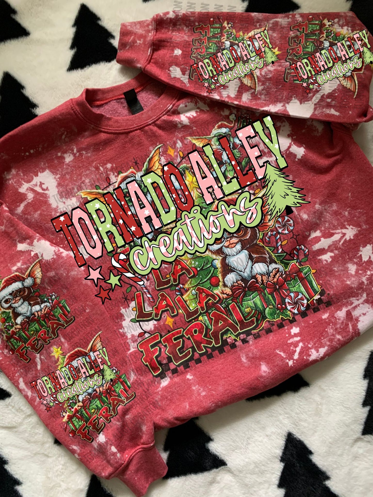 Feral Christmas Crewneck