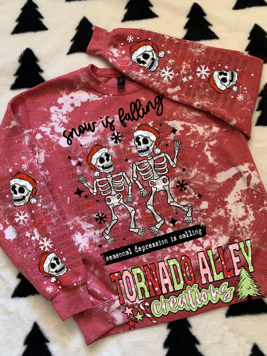 Snow is Falling Crewneck