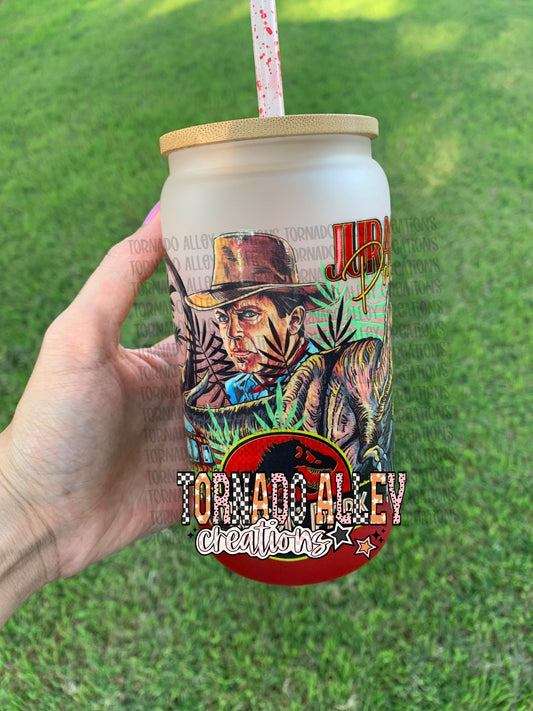 Vintage Dinosaurs 16oz Can