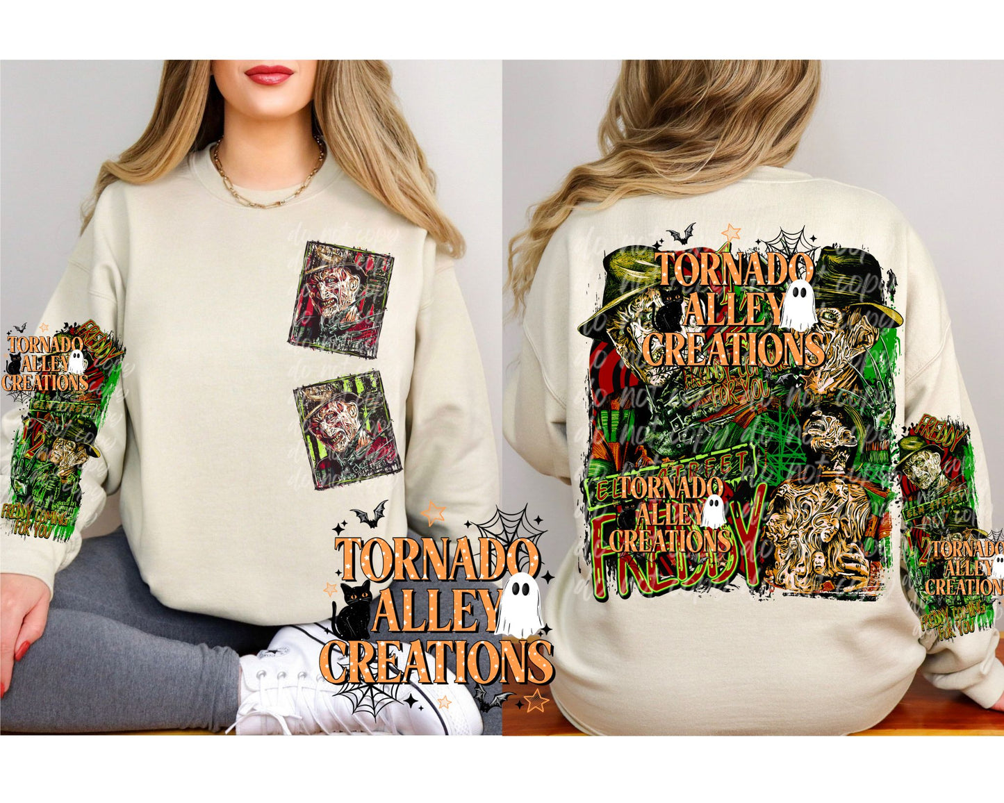 Nightmare Horror Crewneck