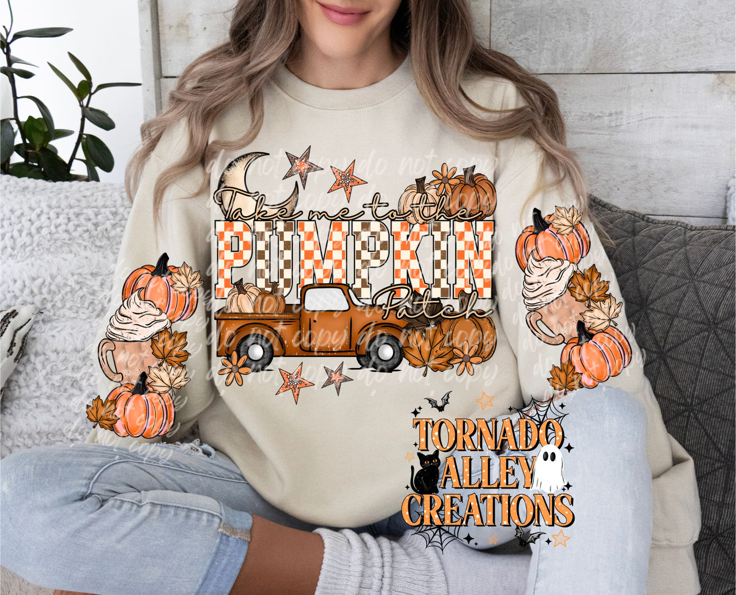 Take Me To The Pumpkin Patch Crewneck