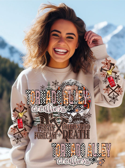 Spooky Freezing Crewneck