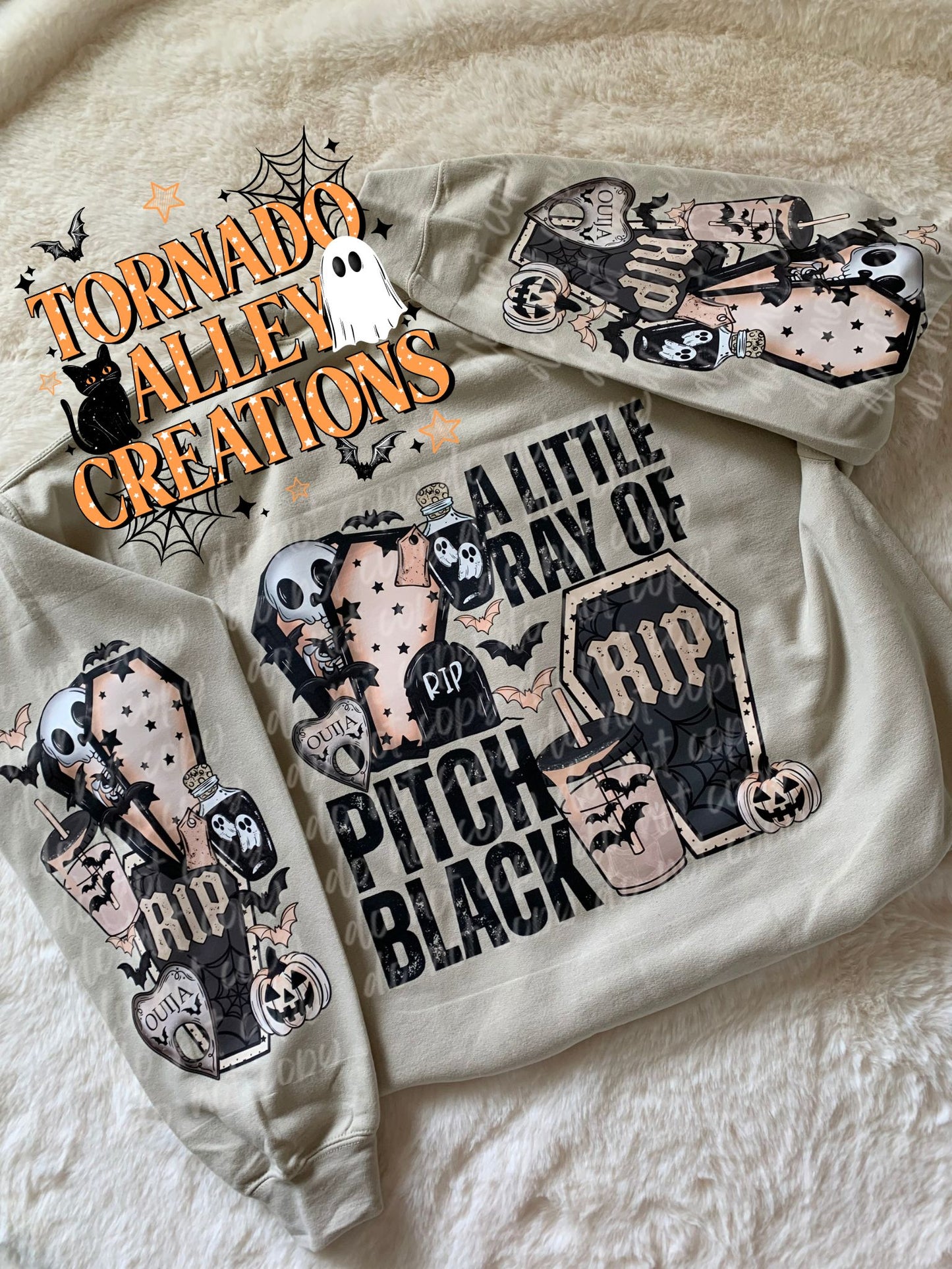 Ray of Pitch Black Crewneck