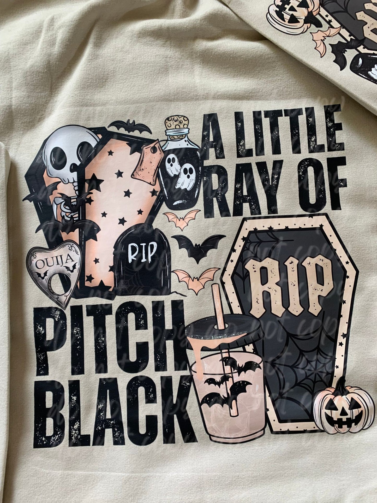 Ray of Pitch Black Crewneck