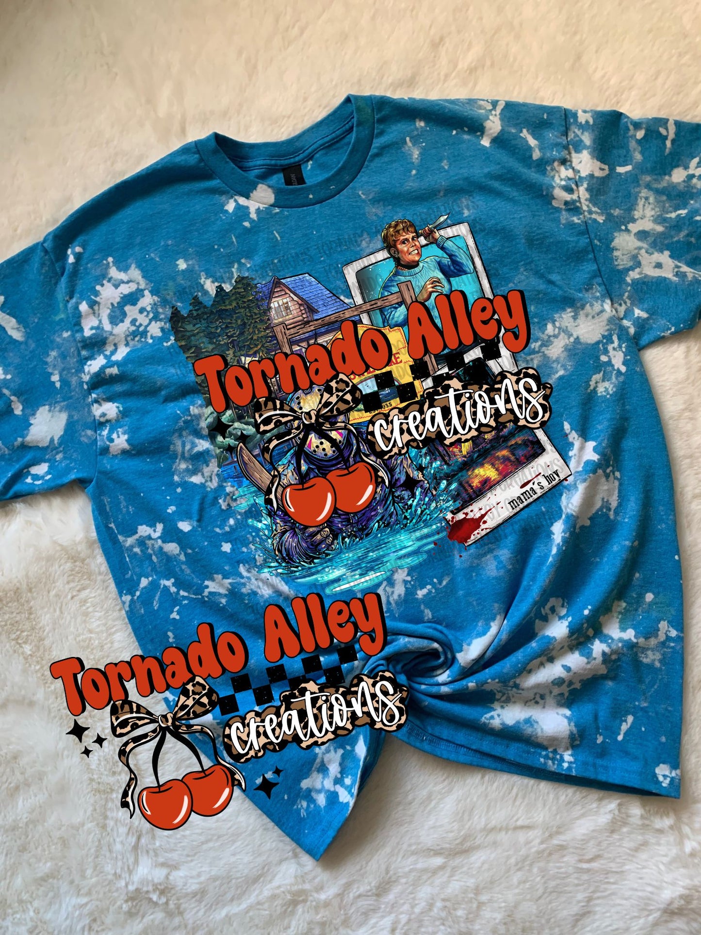 Summer Camp Slasher Bleached Tee