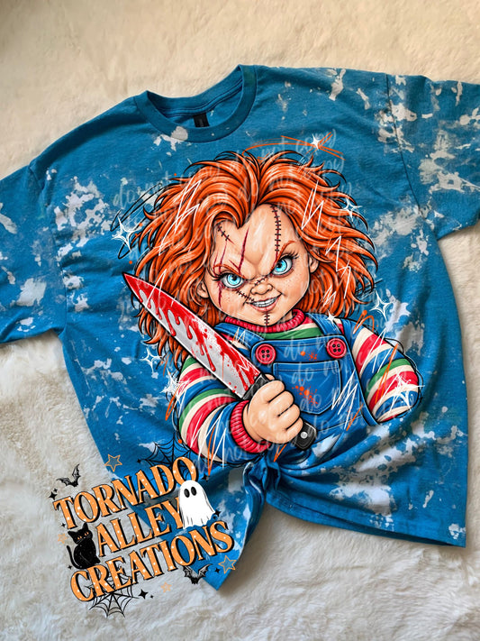 Slasher Doll Sketch Bleached Tee