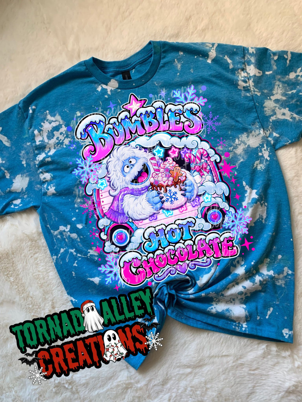 B Hot Chocolate Bleached Tee