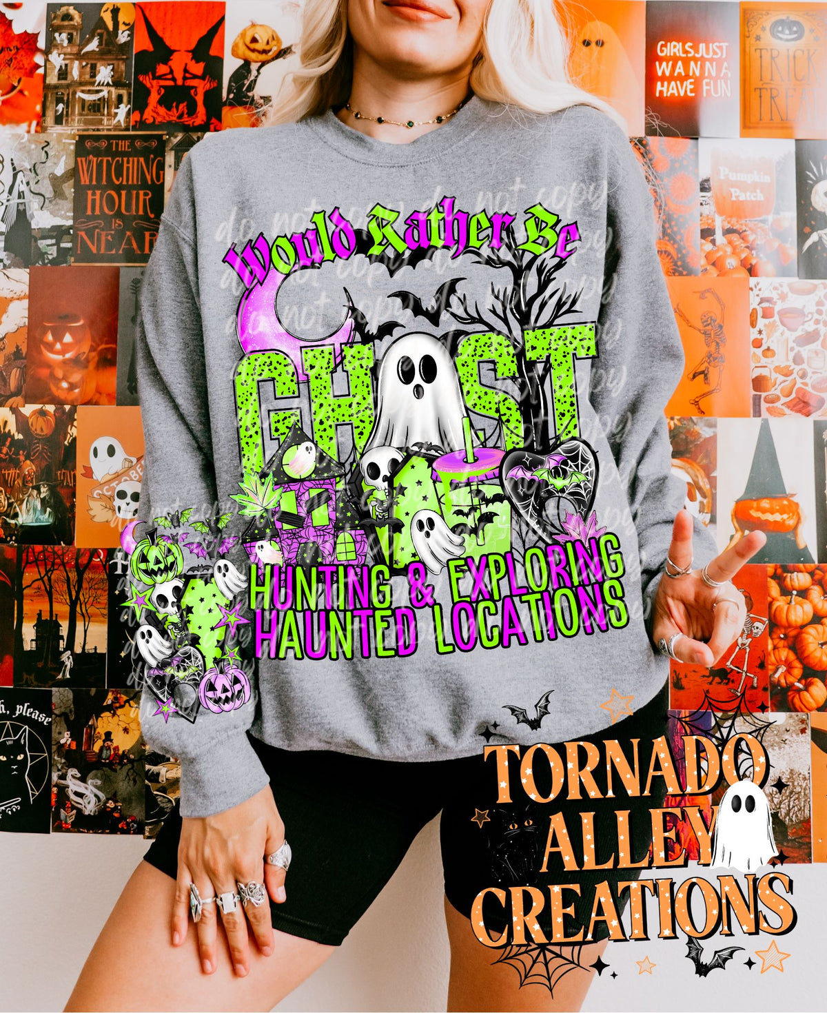 Ghost Hunting Crewneck
