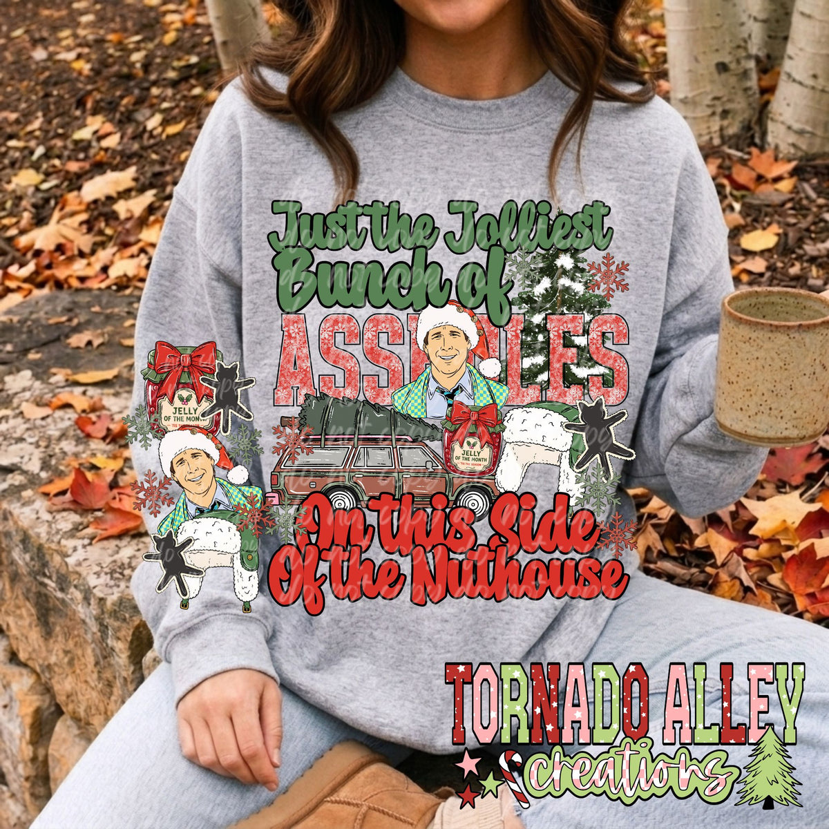 Yall Are Nuts Crewneck