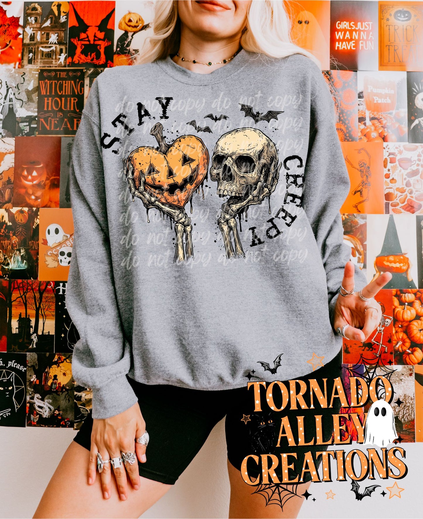 Stay Creepy Crewneck