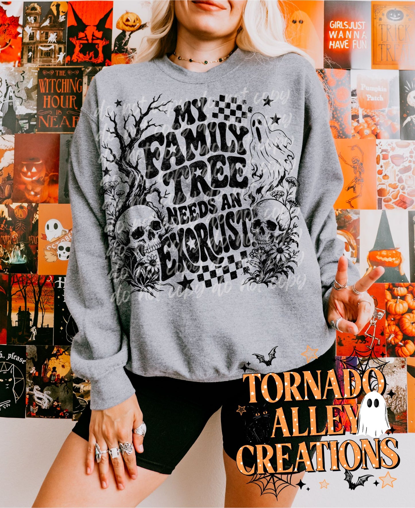 Needs an Exorcist Crewneck