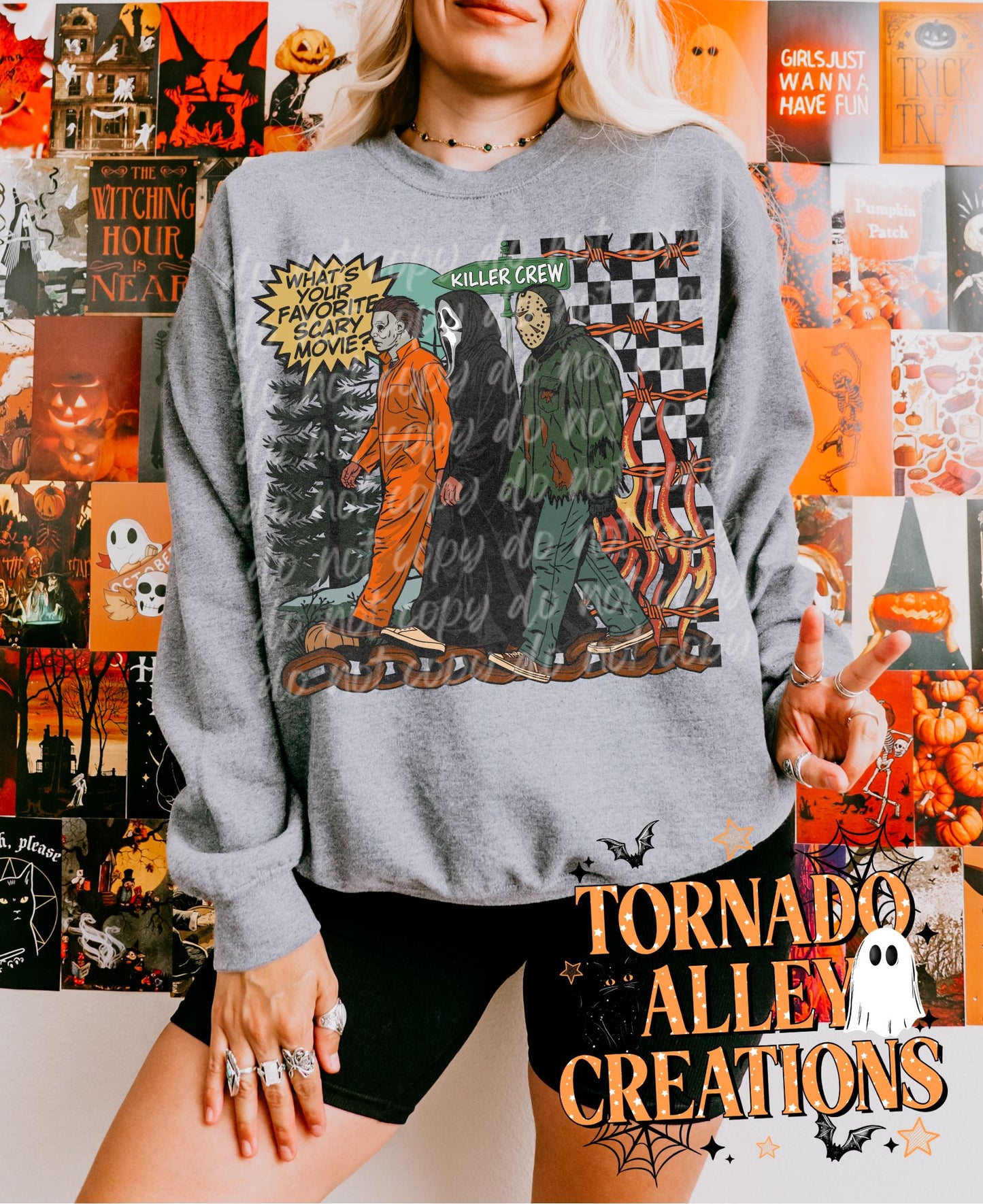 Slasher Crew Crewneck