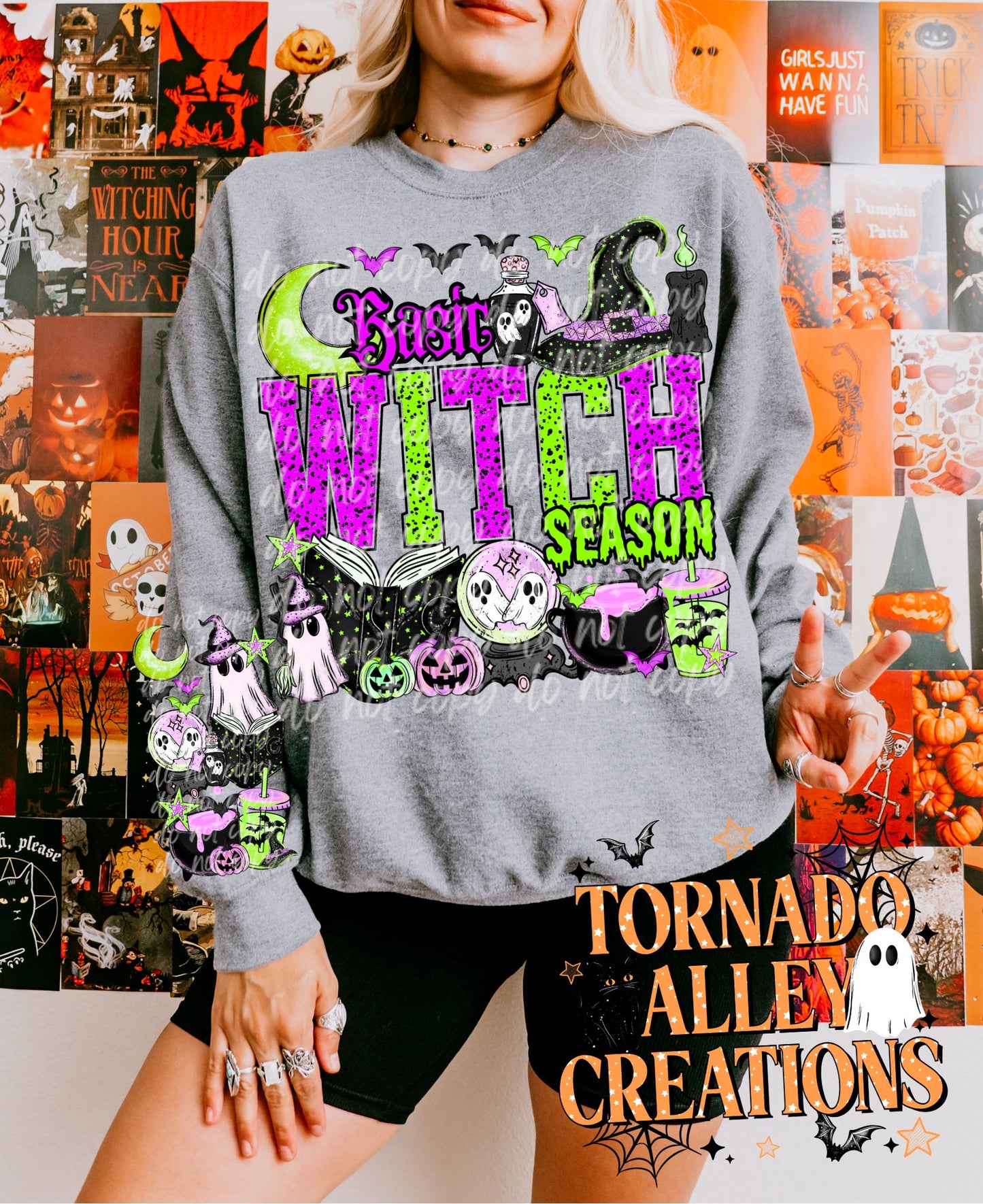 Basic Witch Season Crewneck