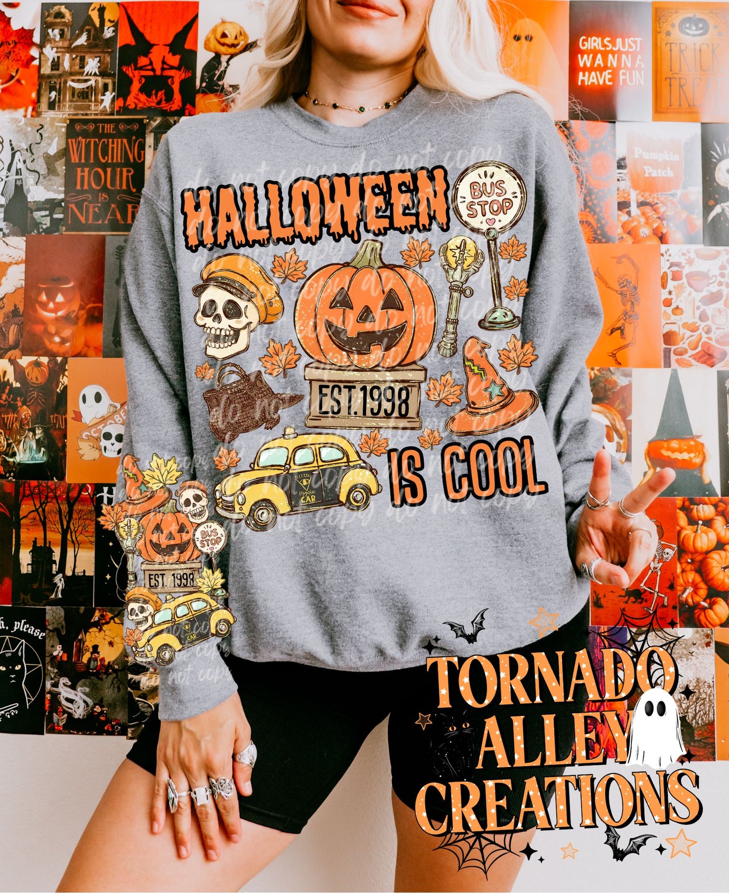 Halloween is Cool Crewneck