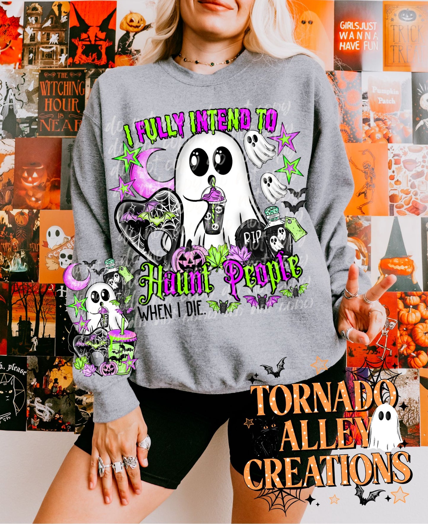 Haunt People Crewneck