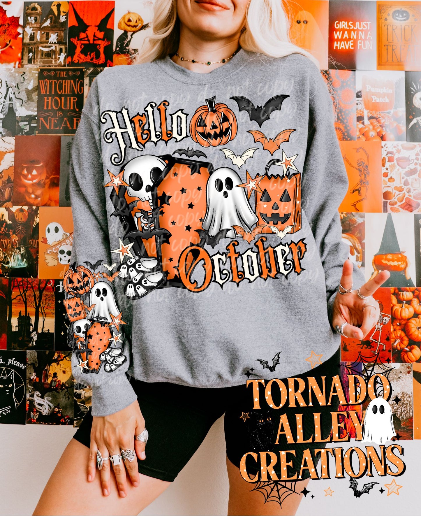 Hello October Crewneck