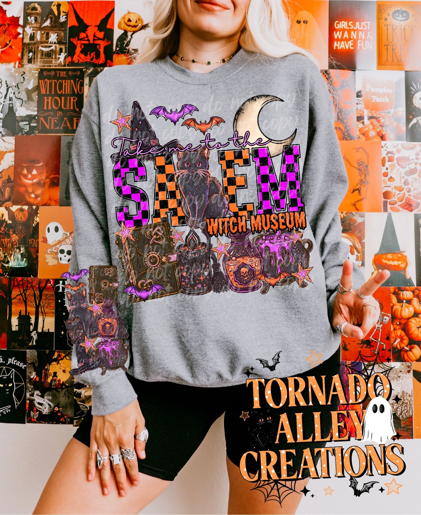 Salem Witch Museum Crewneck
