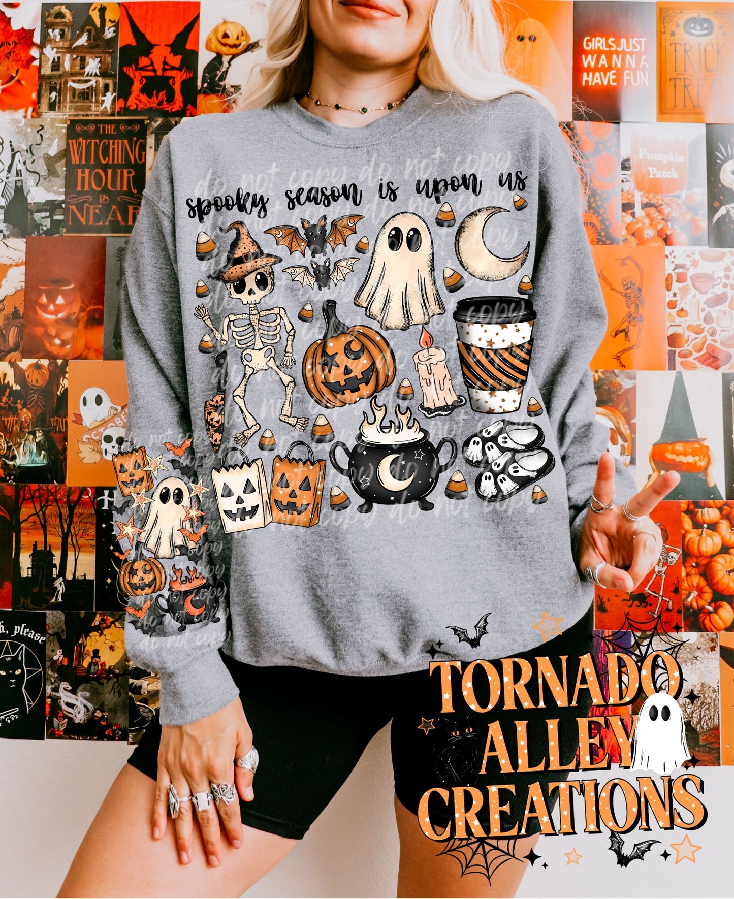 Spooky Season is Upon Us Crewneck