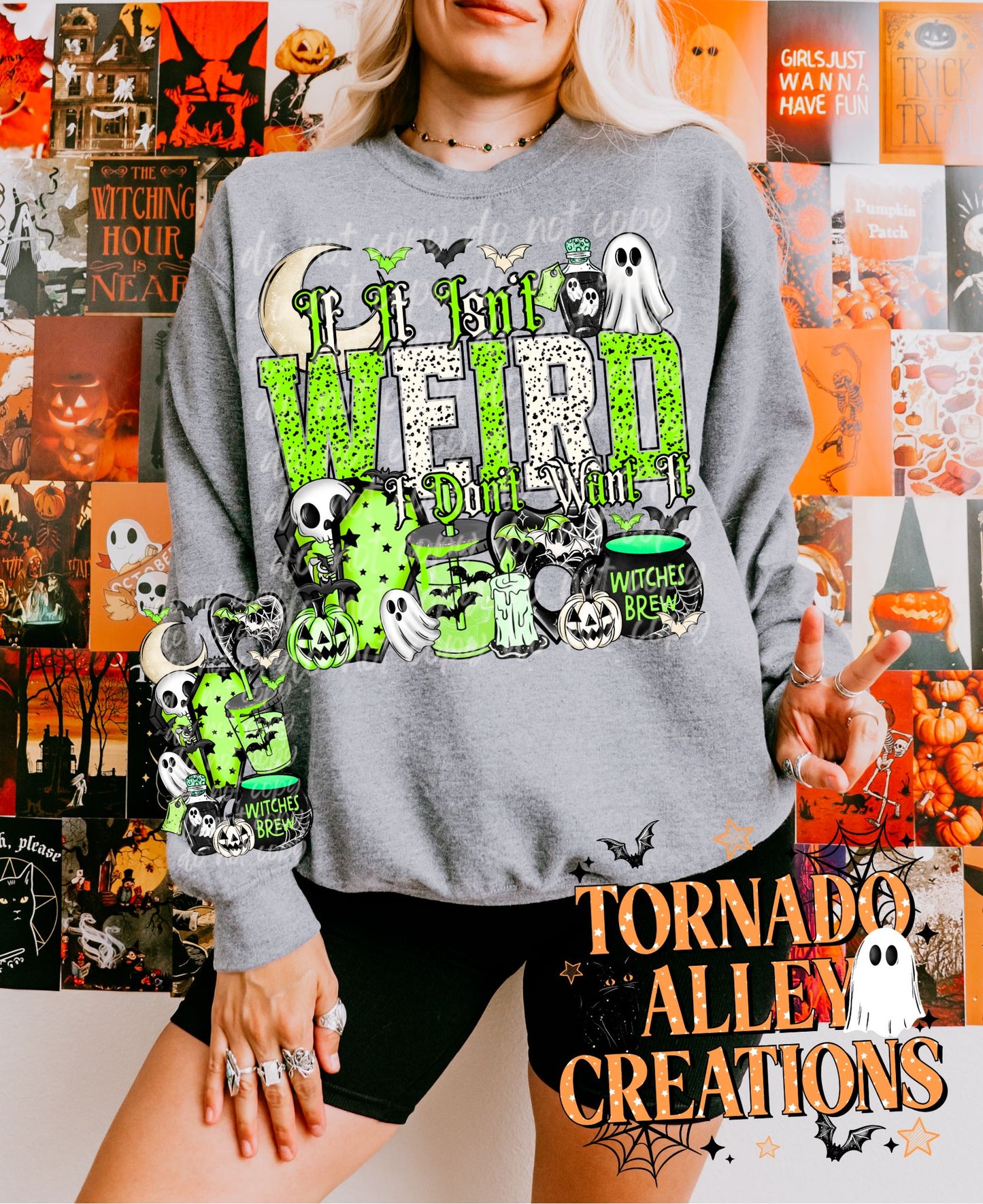 Isn't Weird I Don't Want It Crewneck