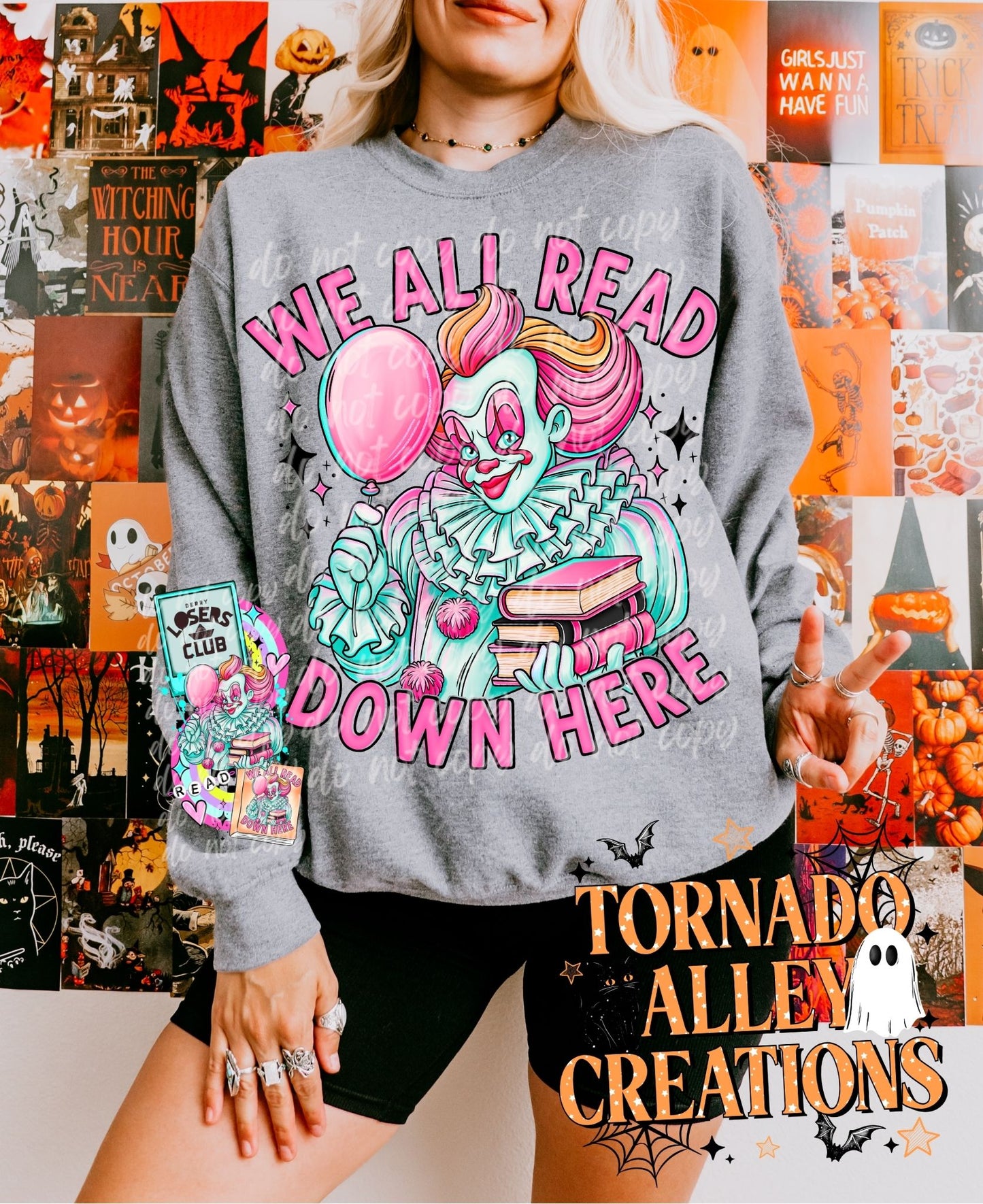 All Read Down Here Crewneck