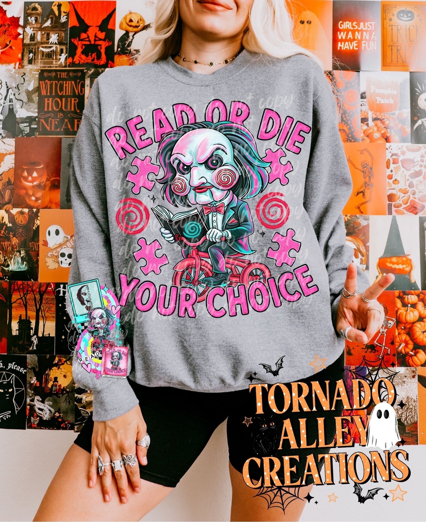 Read or Die Crewneck