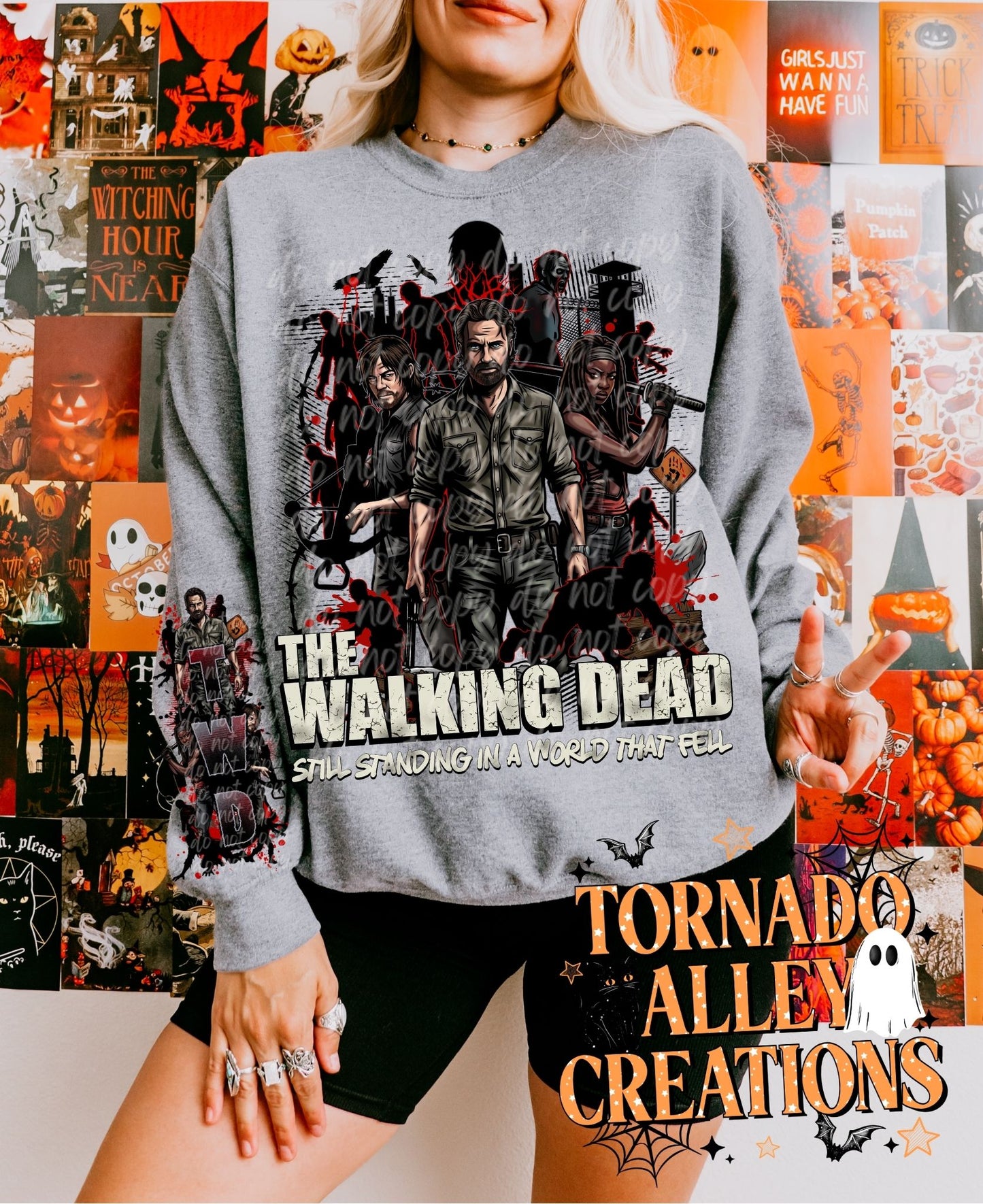 Horror Zombie Crewneck