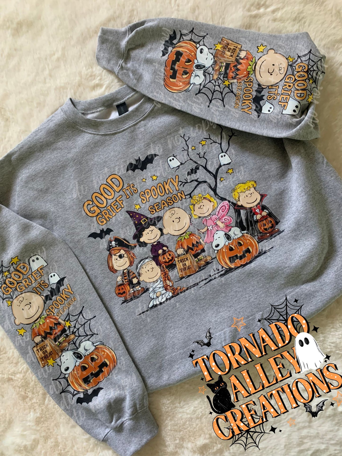 Good Grief It's Spooky Season Crewneck