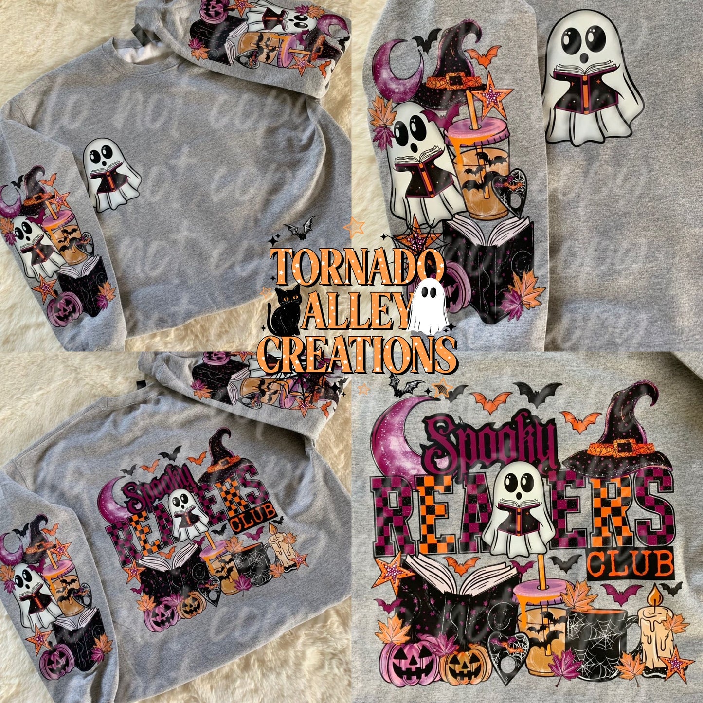 Spooky Readers Club Crewneck
