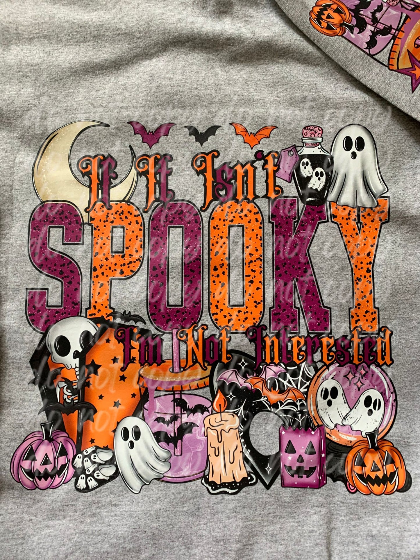 If It Isn't Spooky I'm Not Interested Crewneck