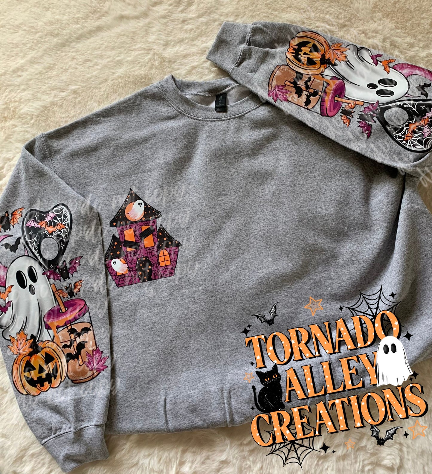 Haunted Locations Crewneck