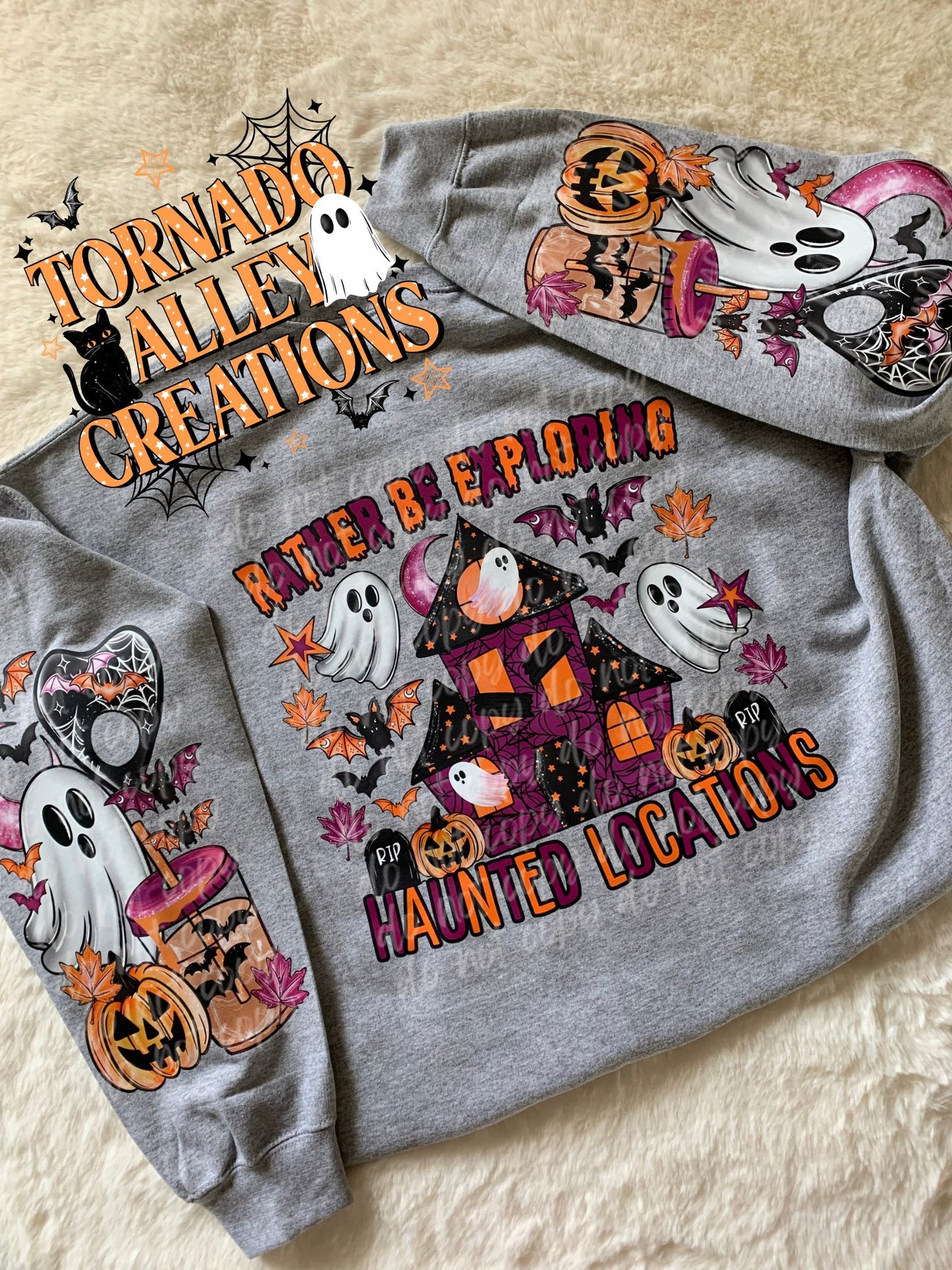 Haunted Locations Crewneck