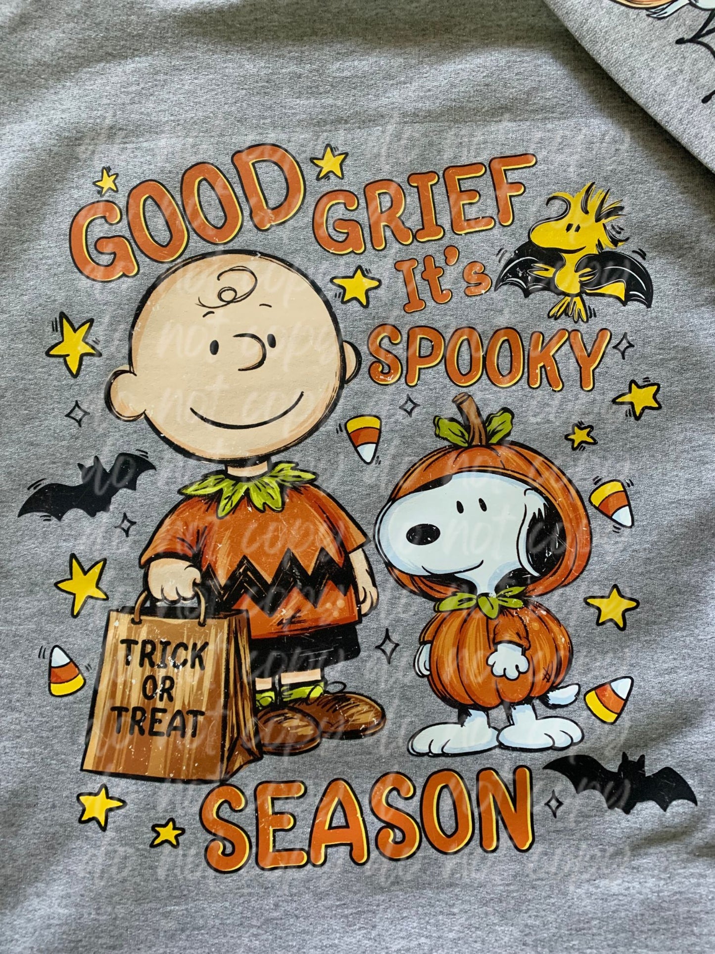 Good Grief It's Spooky Season Crewneck