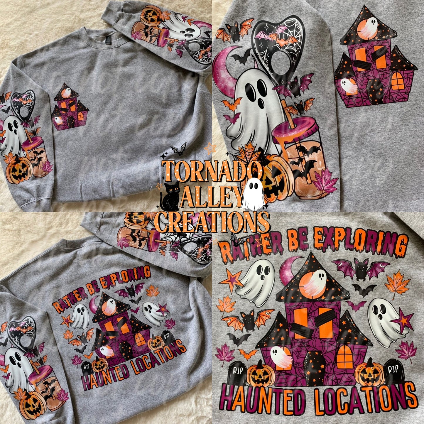 Haunted Locations Crewneck