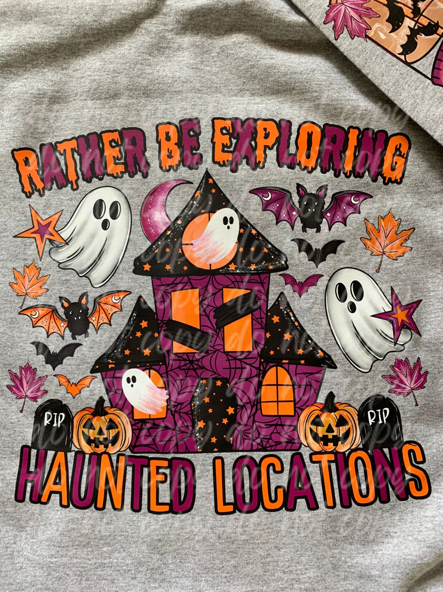 Haunted Locations Crewneck