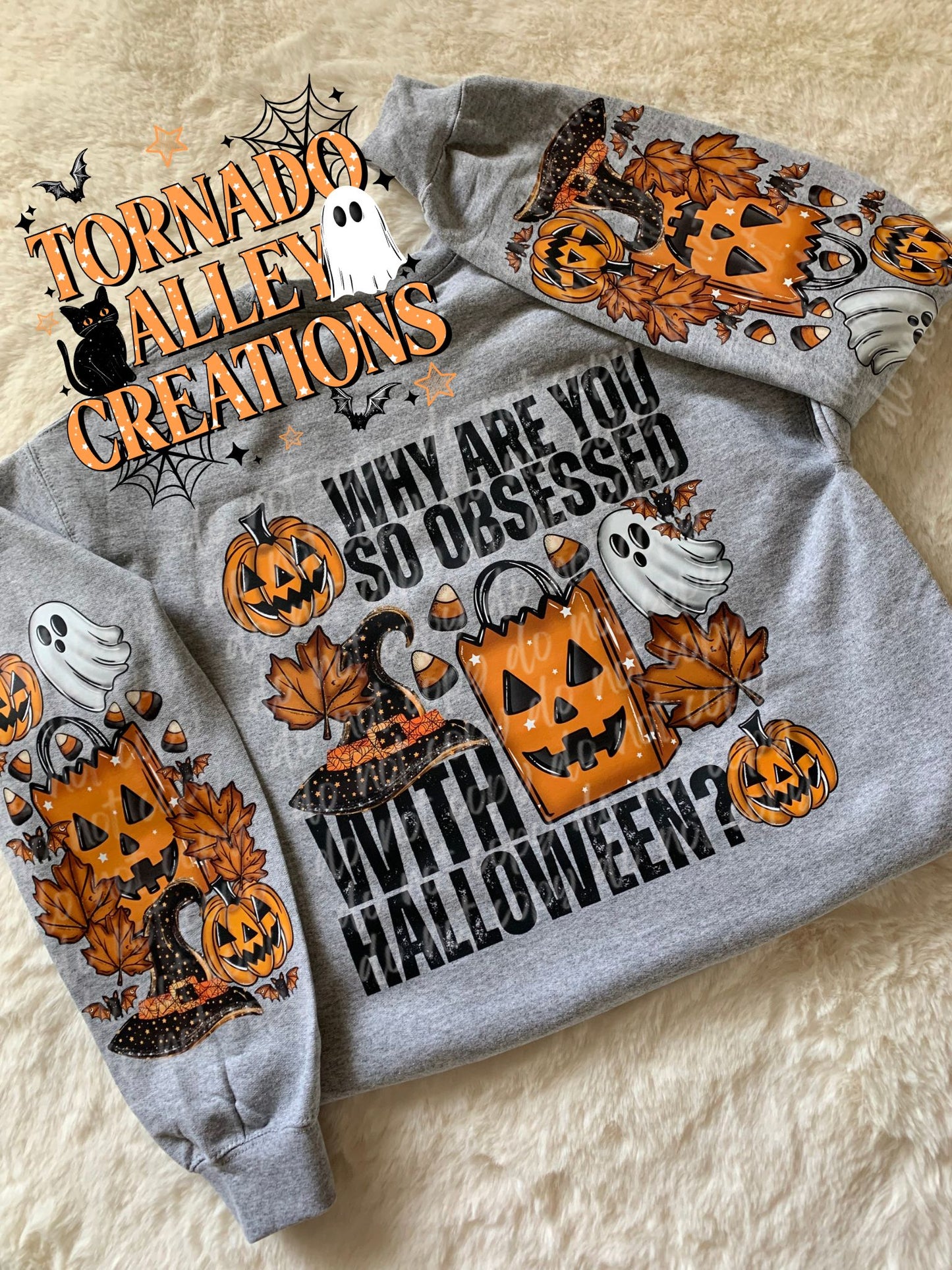 Obsessed with Halloween Crewneck