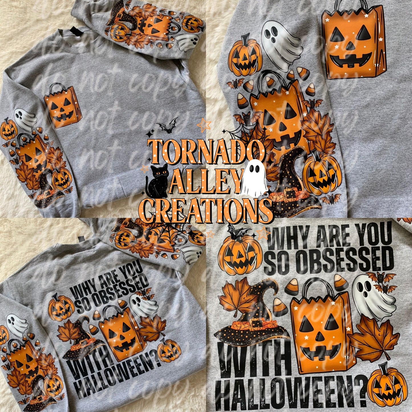 Obsessed with Halloween Crewneck