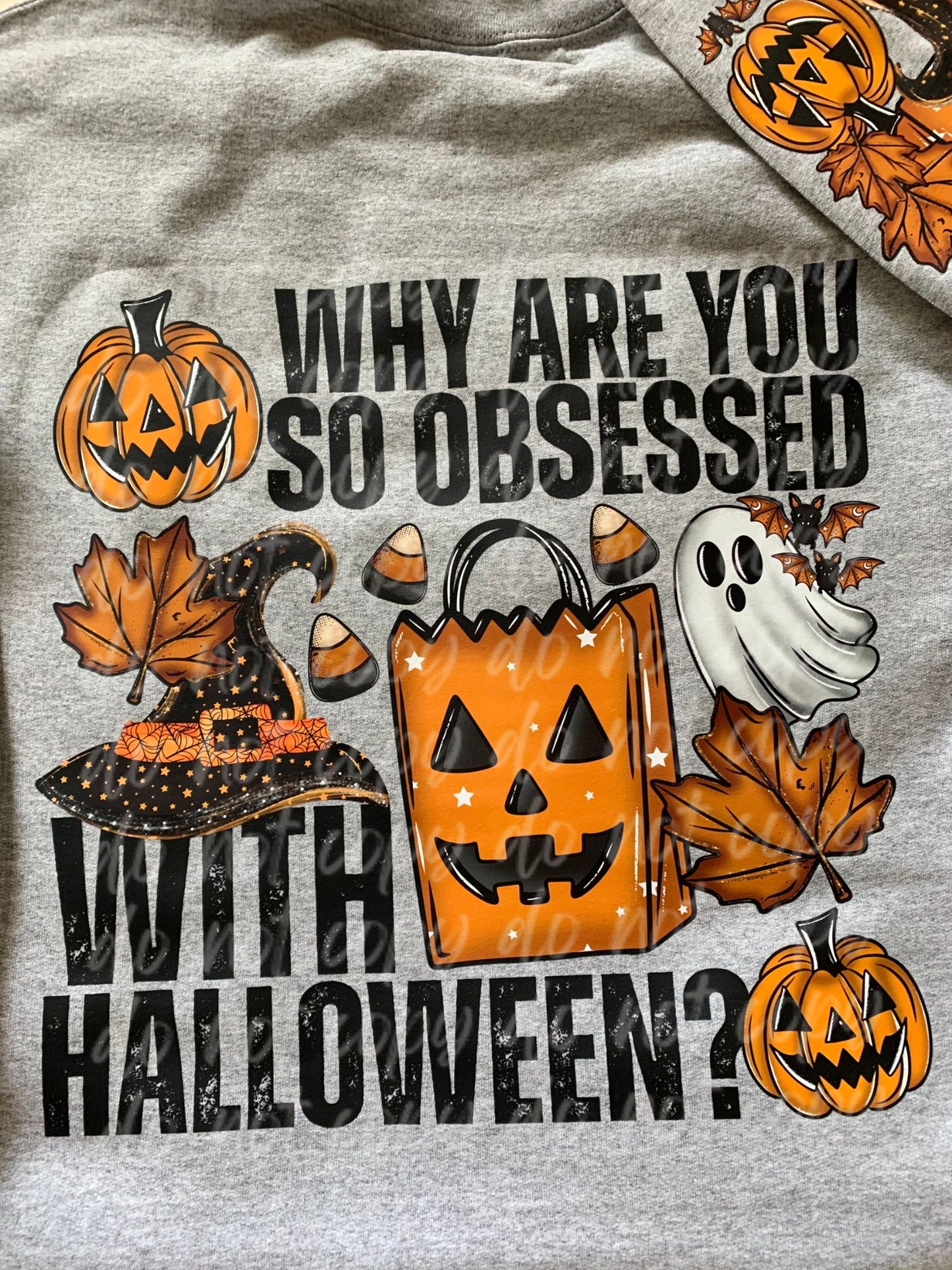 Obsessed with Halloween Crewneck