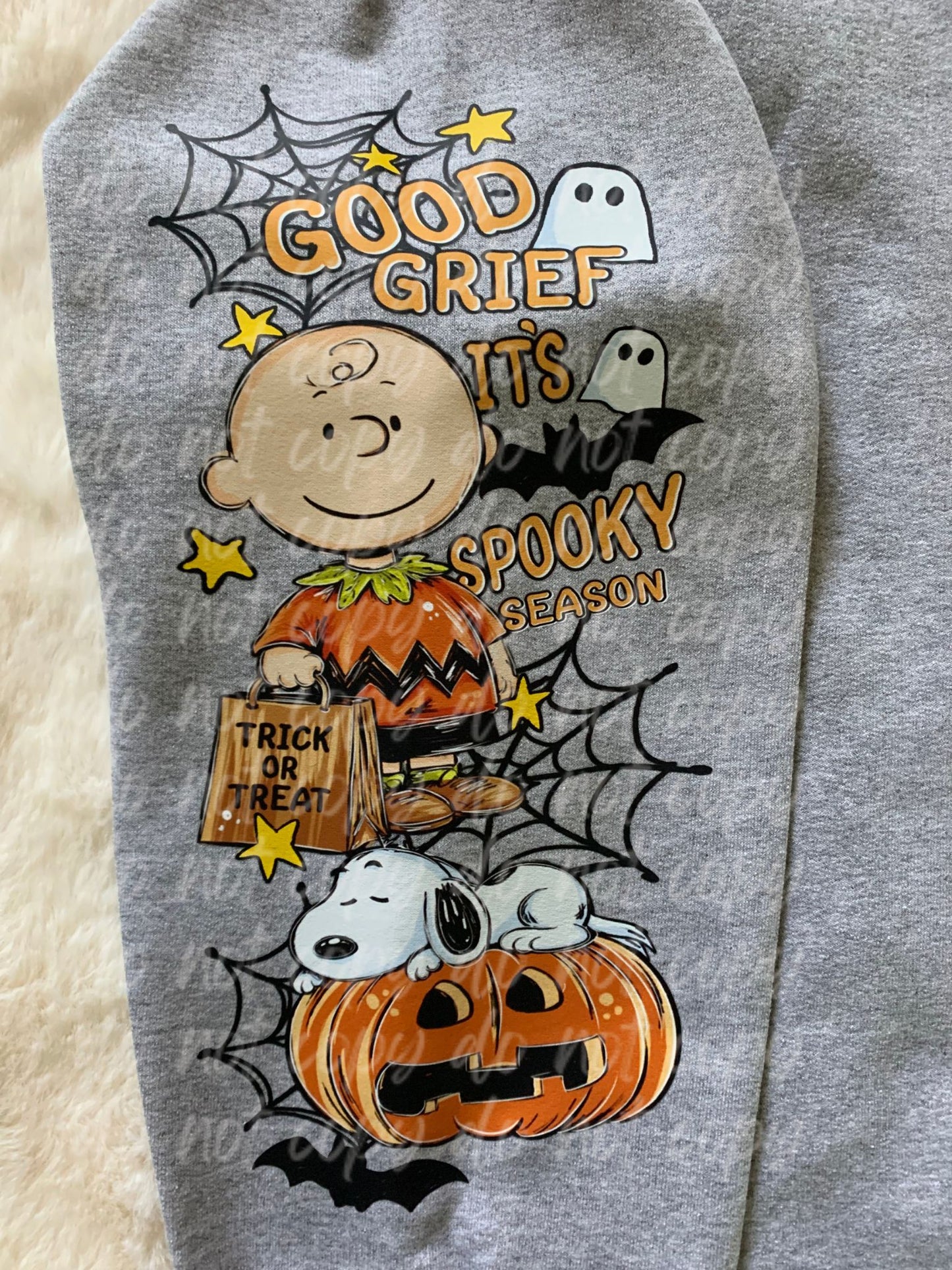 Good Grief It's Spooky Season Crewneck