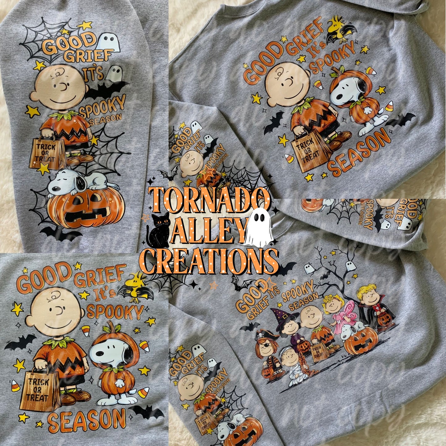 Good Grief It's Spooky Season Crewneck