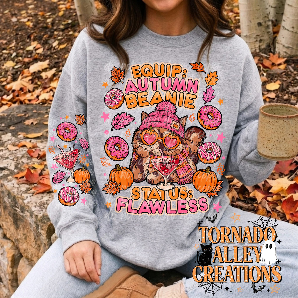 Autumn Beanie Crewneck