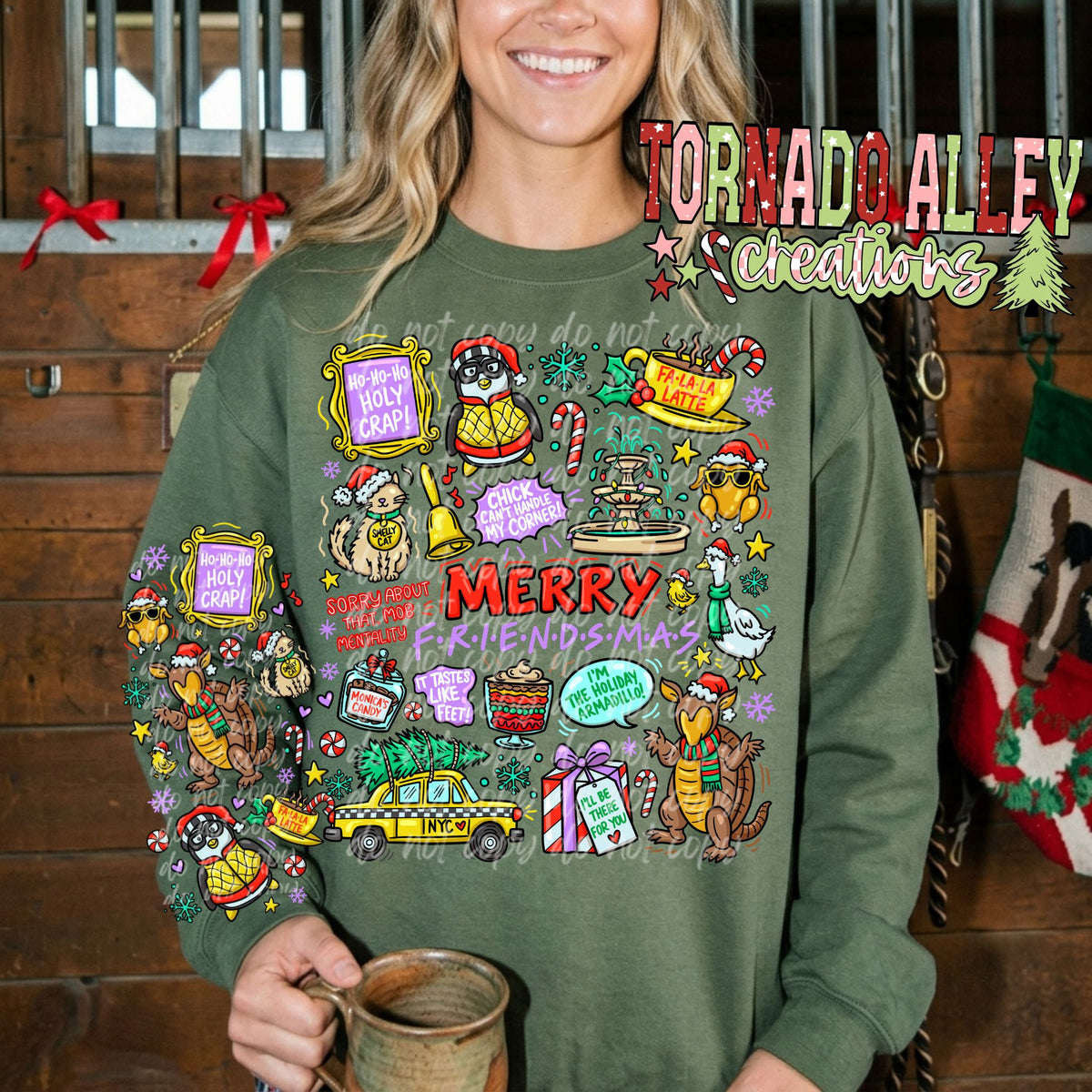 Friend Christmas Crewneck