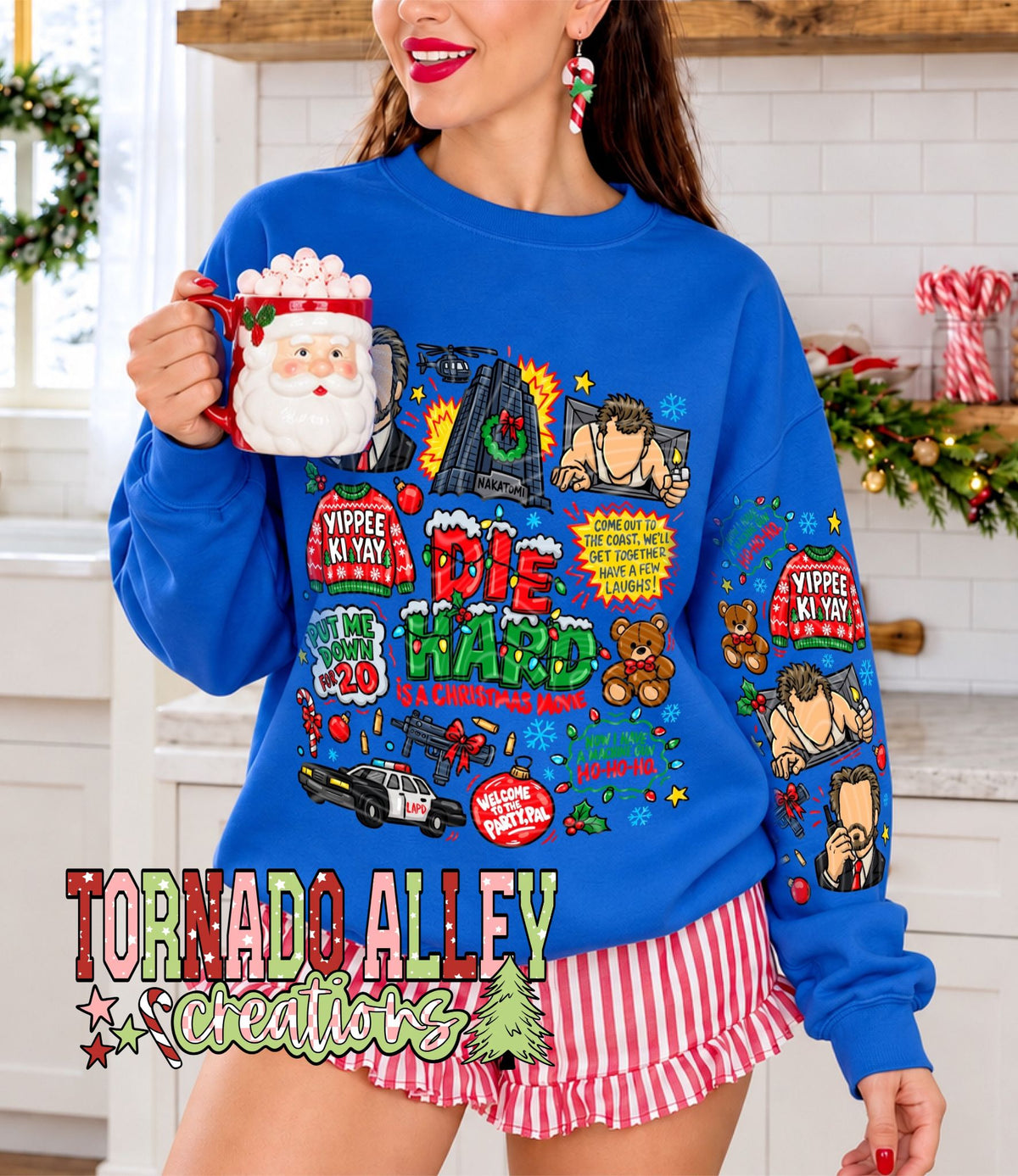 Hard Christmas Crewneck