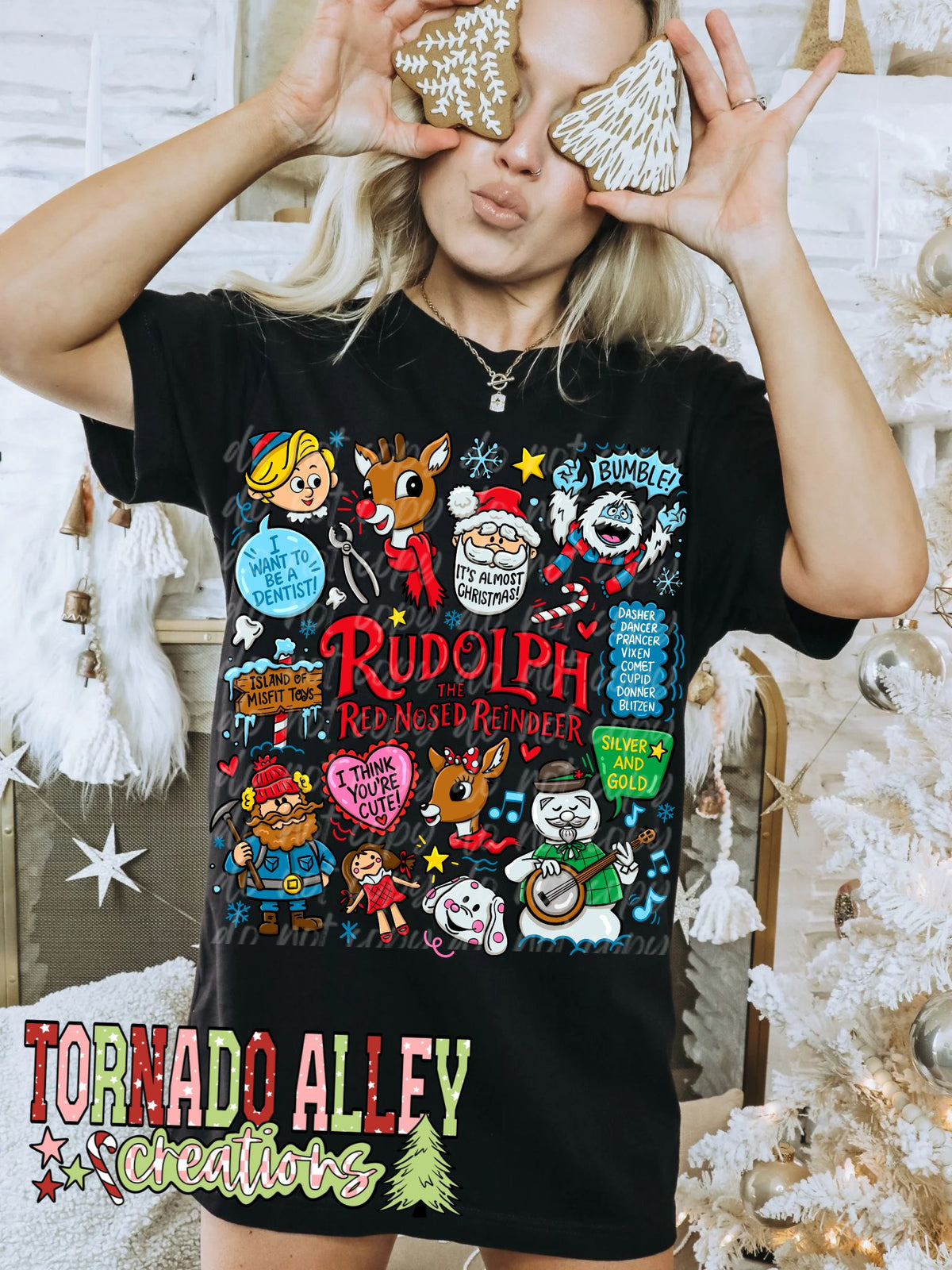 Reindeer Christmas Tee
