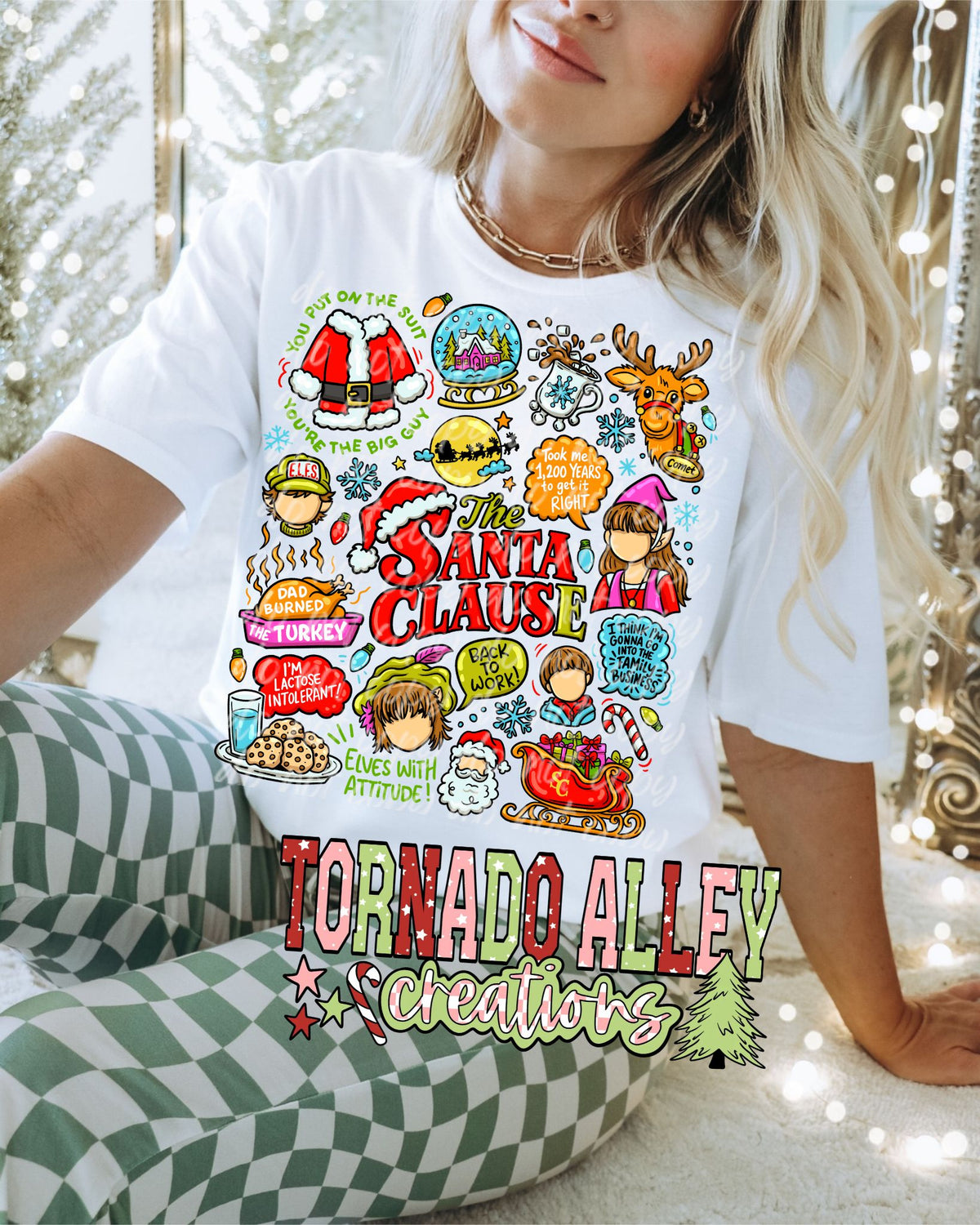 Santa Christmas Tee