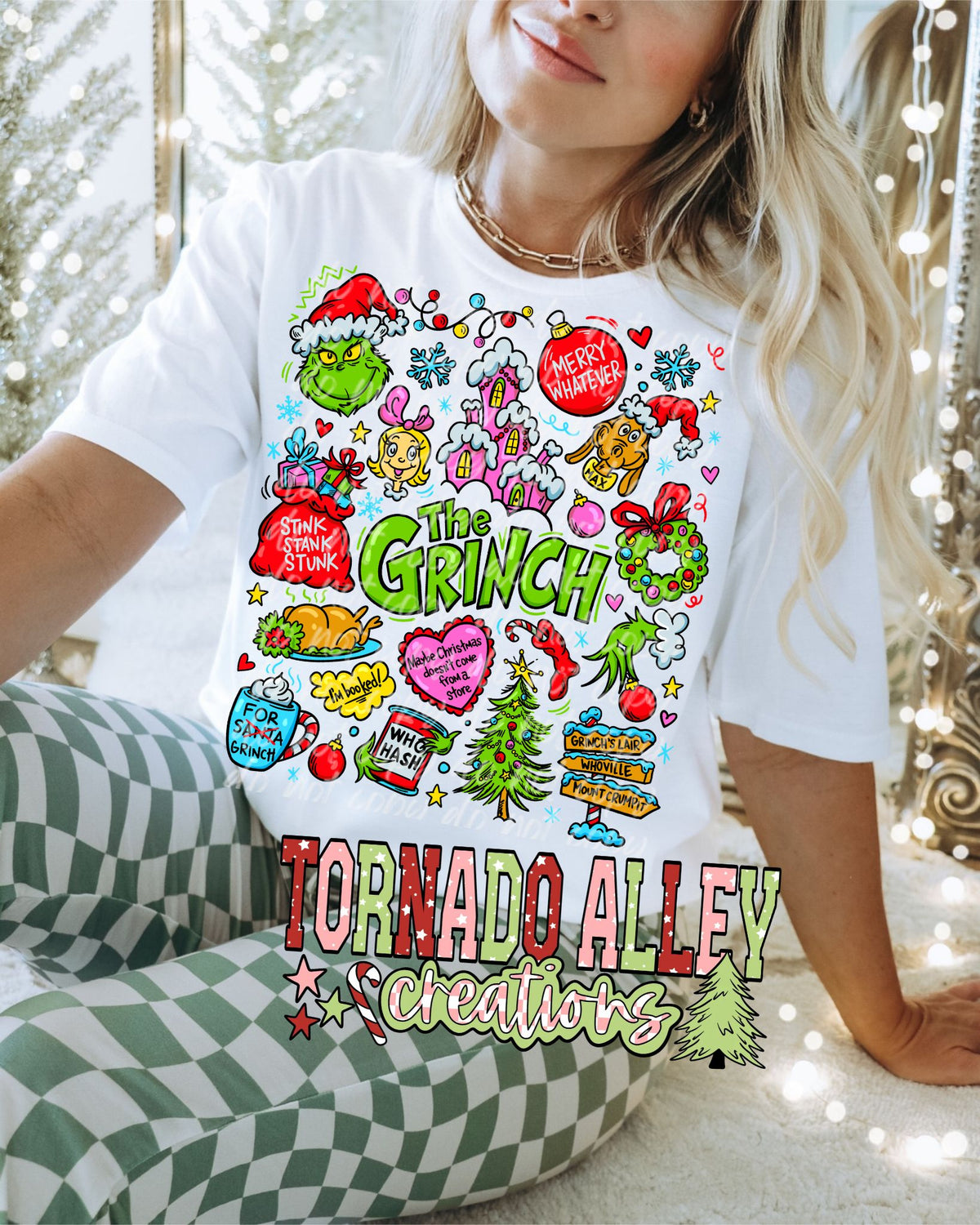 Green Guy Christmas Tee