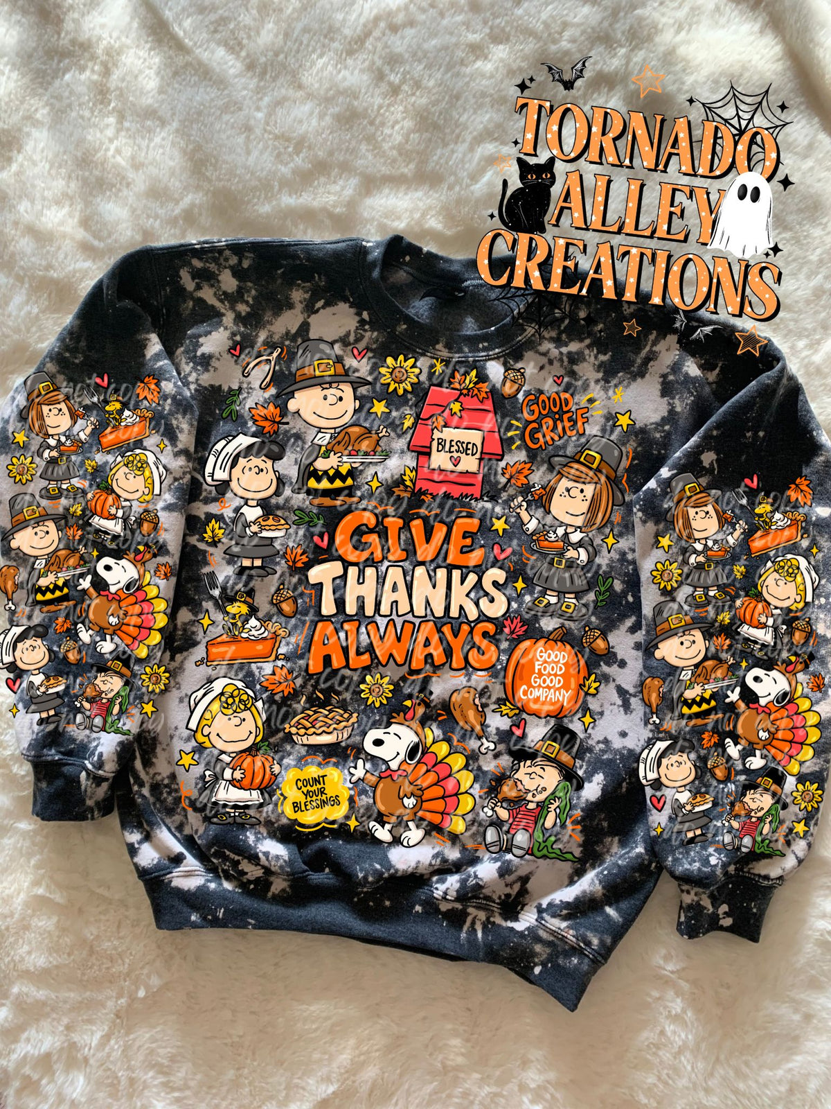 Give Thanks Always Crewneck