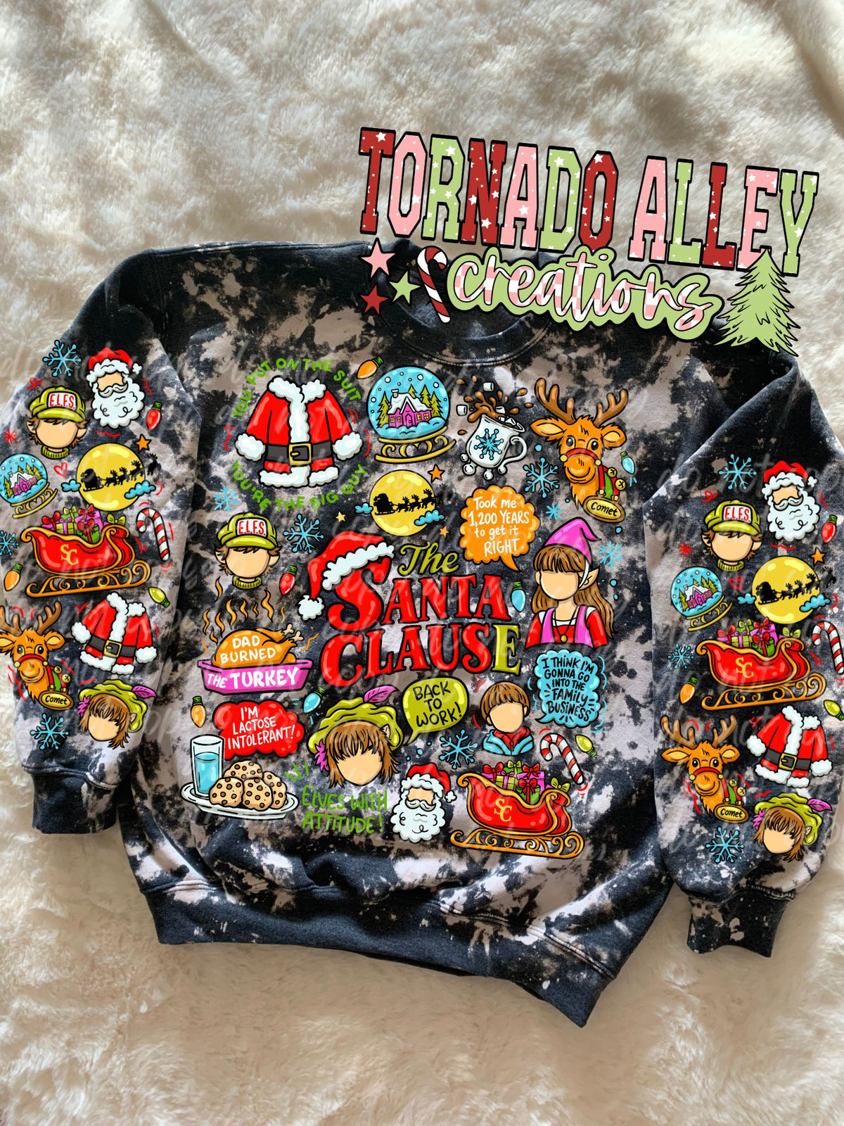 Santa Christmas Crewneck