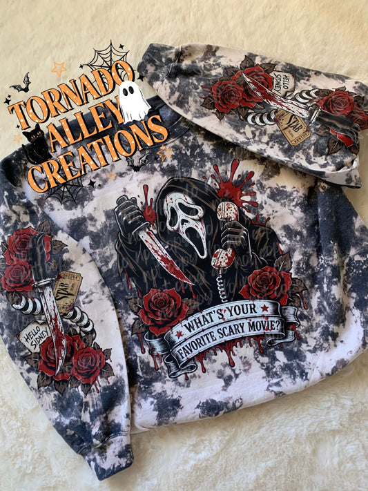 Spooky Movie Slasher Crewneck