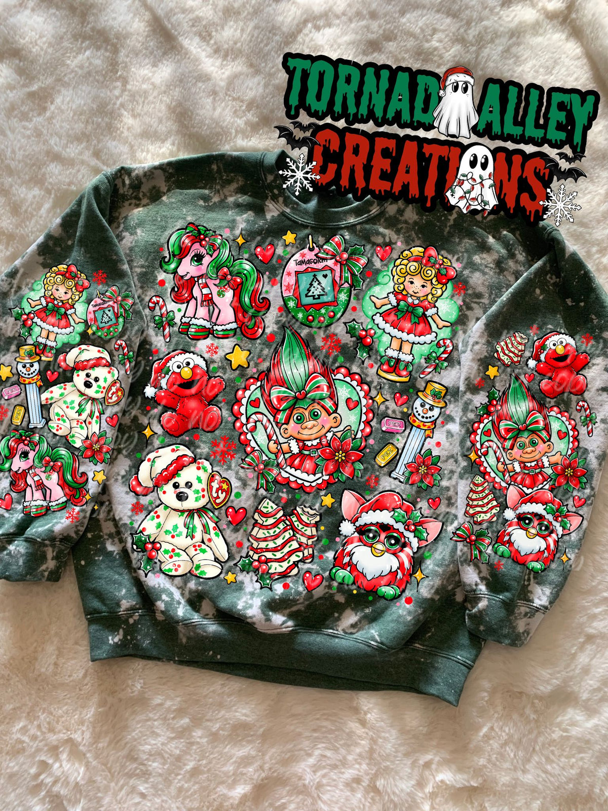 90s Christmas Crewneck