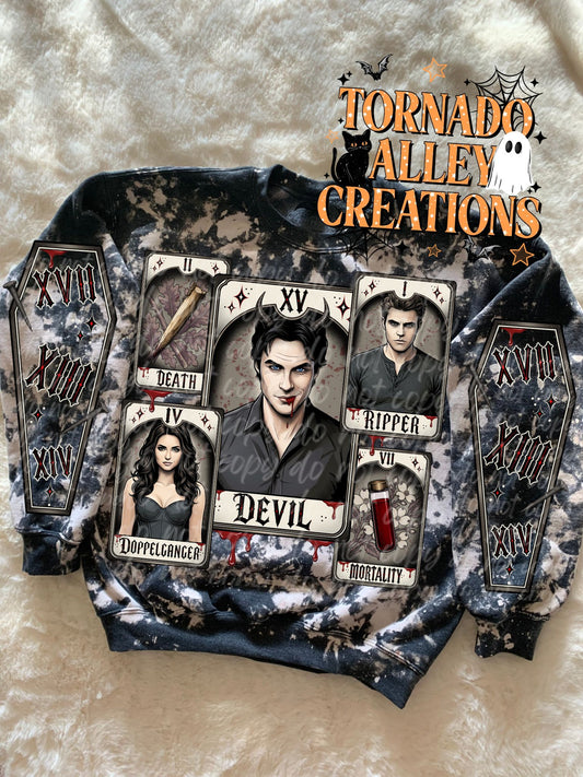 Mystic Vampire Tarot Crewneck